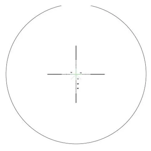 AccuPower - 1-4x24 MOA Crosshair, Green LED, 30mm