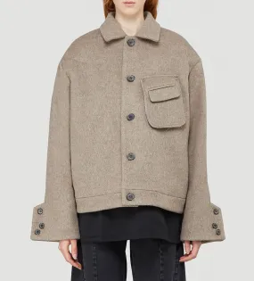 Ader Error Drop-Shoulder Coat