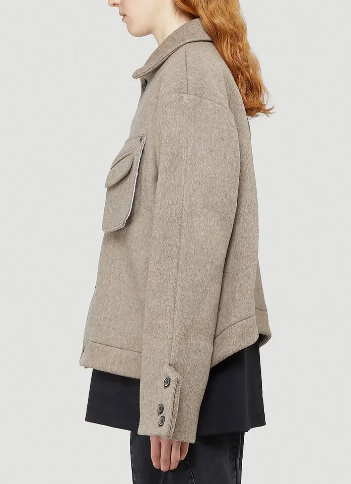 Ader Error Drop-Shoulder Coat