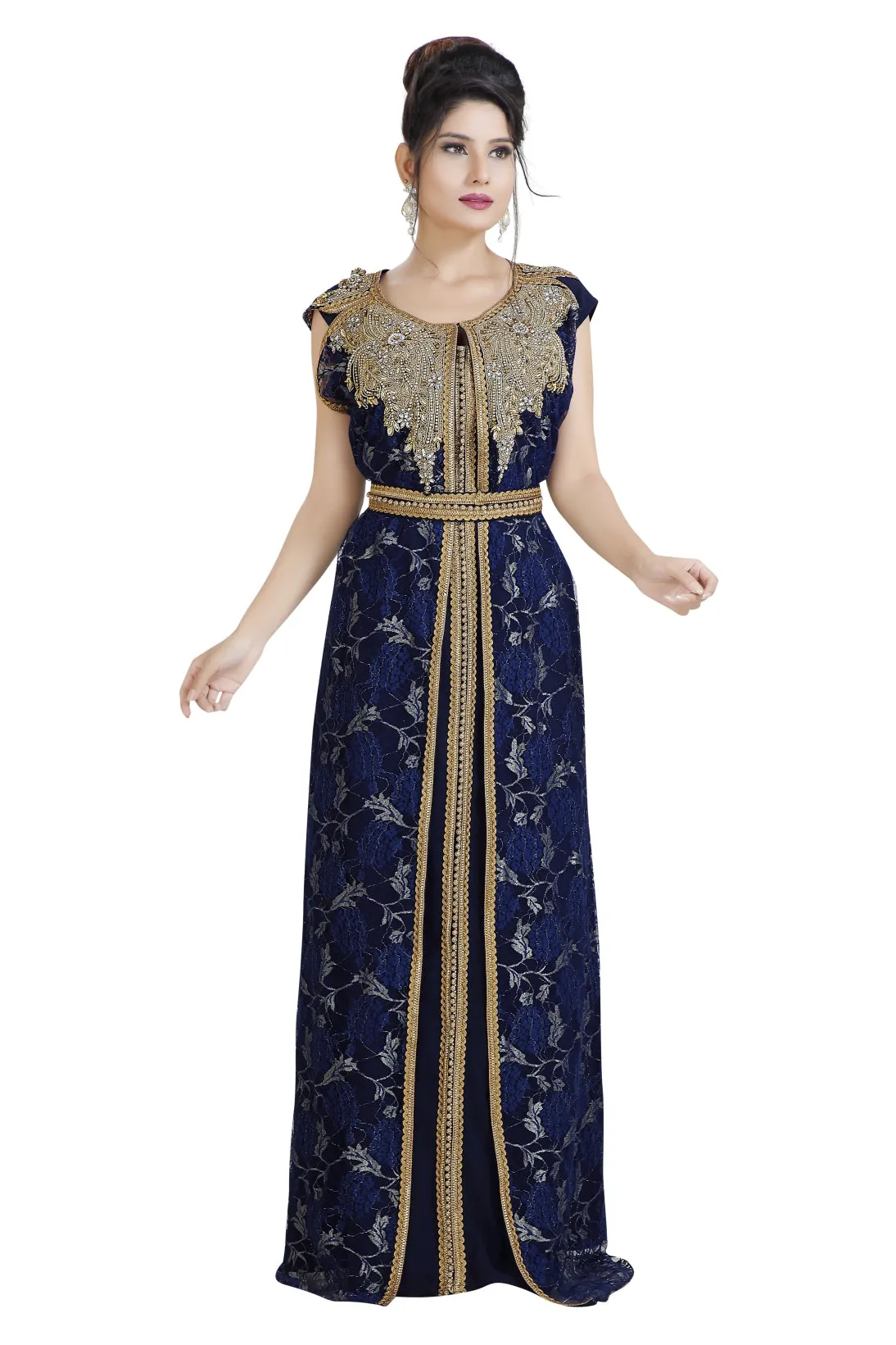 Algerian Caftan For Bridesmaid Wedding Gown