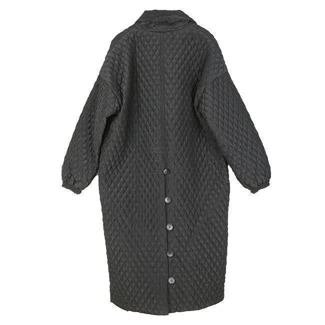 Alver Button Back Quilted Coat