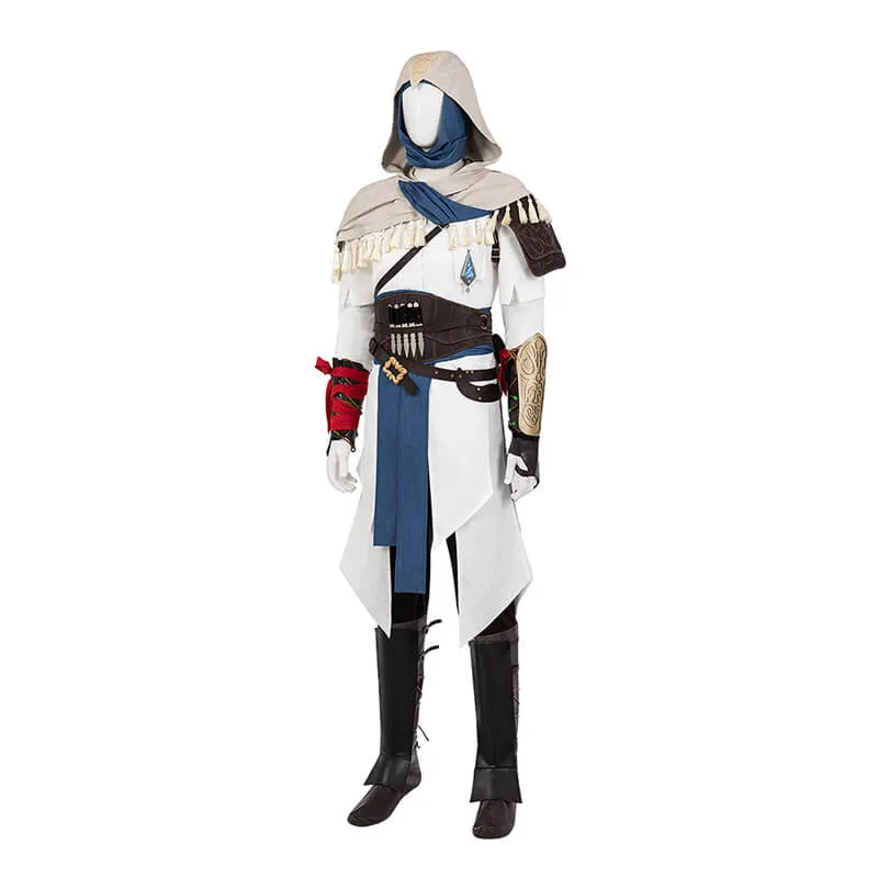 Assassins Creed Mirage Costume Basim Cosplay Outfit Halloween Carnival Suit