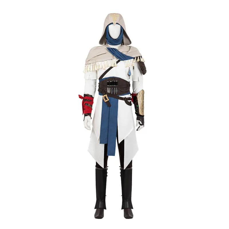 Assassins Creed Mirage Costume Basim Cosplay Outfit Halloween Carnival Suit