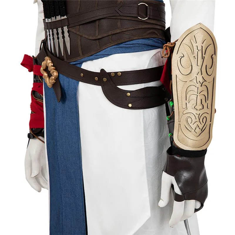 Assassins Creed Mirage Costume Basim Cosplay Outfit Halloween Carnival Suit