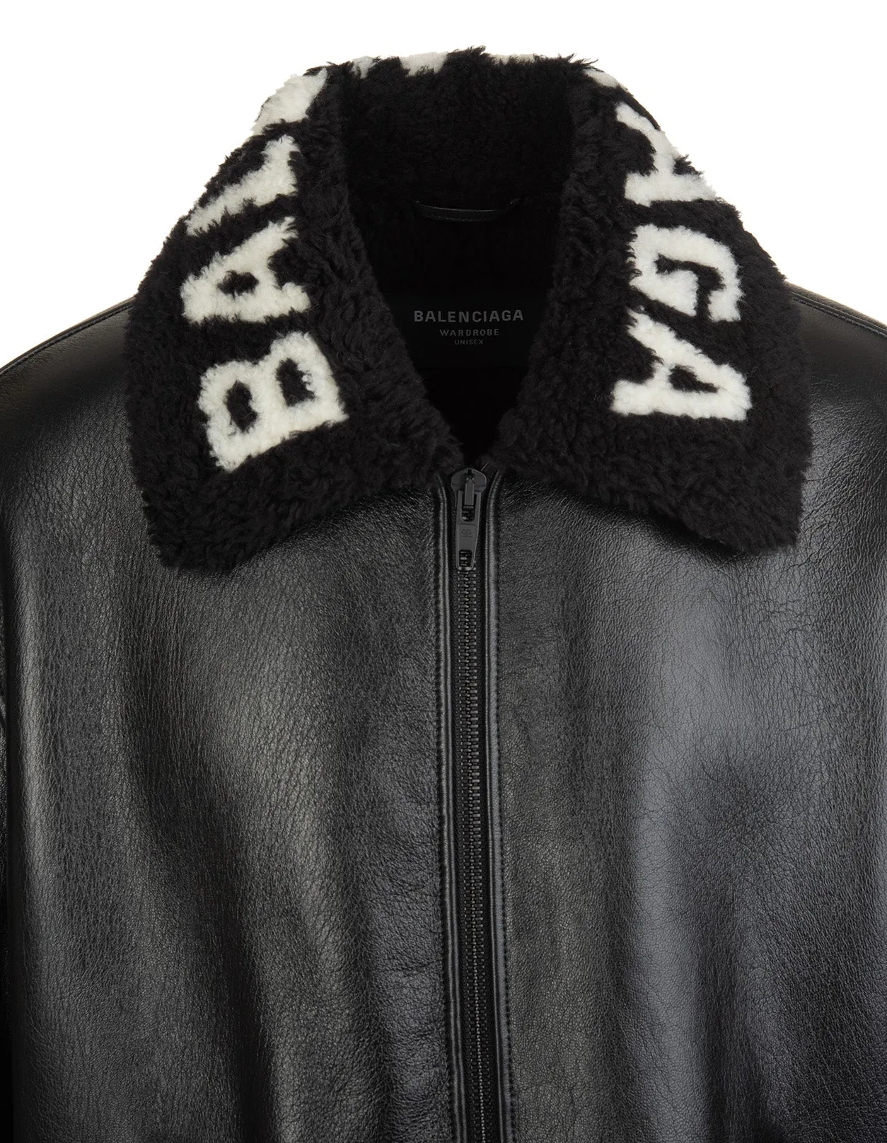 Balenciaga Cocoon Aviator Shearling Jacket