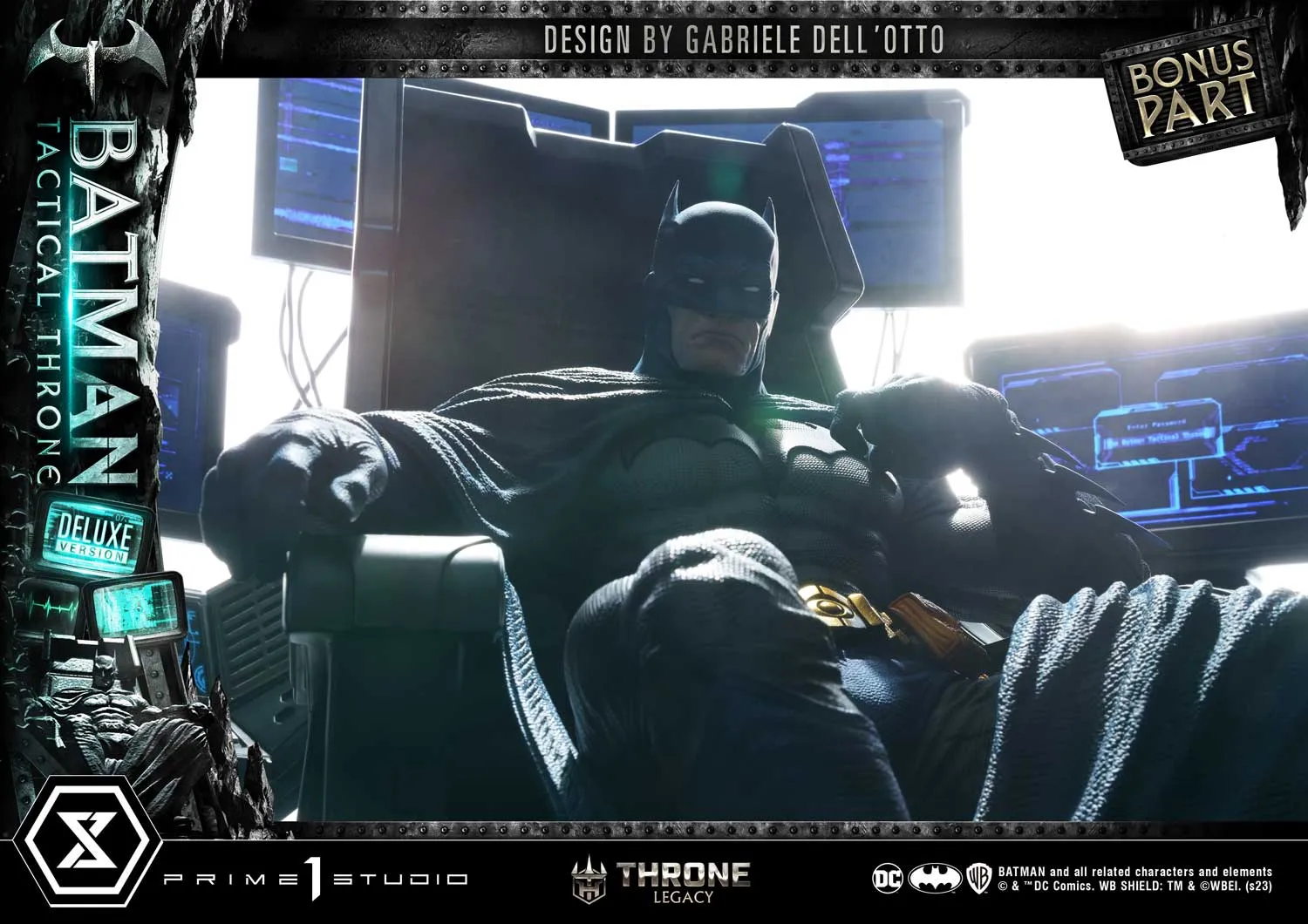 Batman Tactical Throne Deluxe Bonus Version