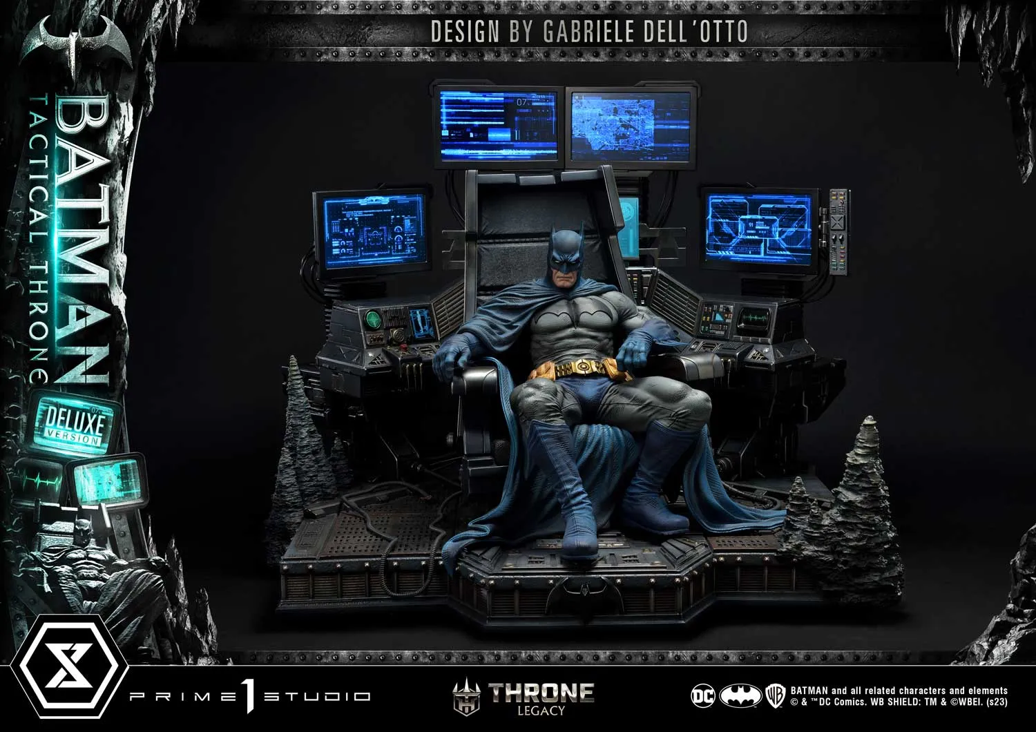 Batman Tactical Throne Deluxe Bonus Version