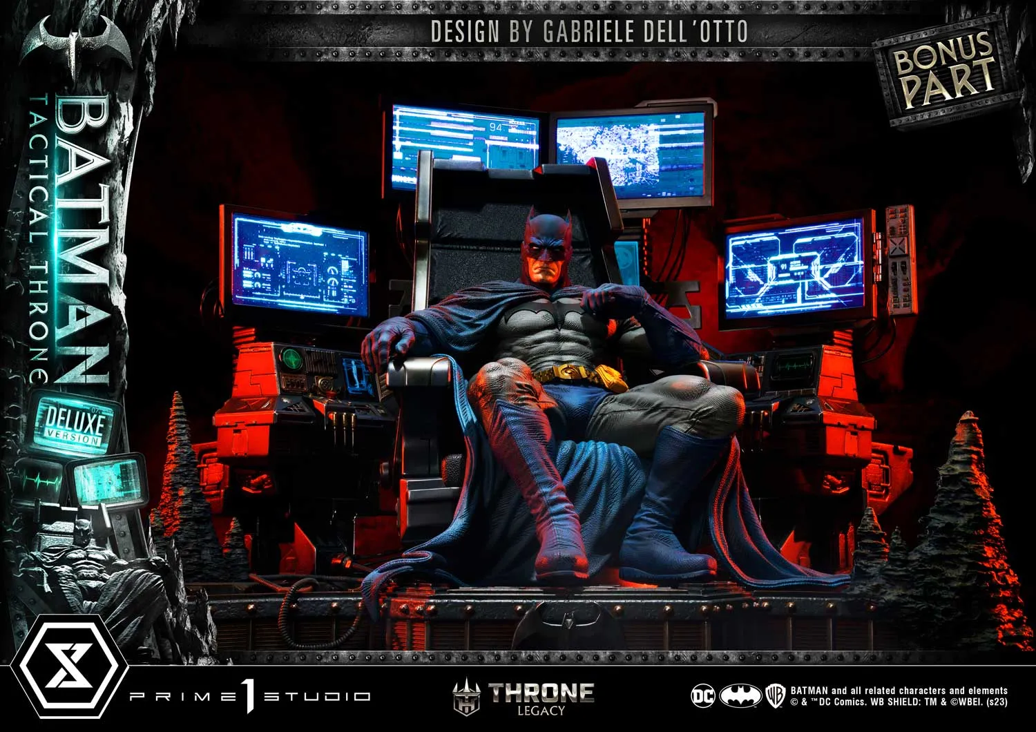 Batman Tactical Throne Deluxe Bonus Version