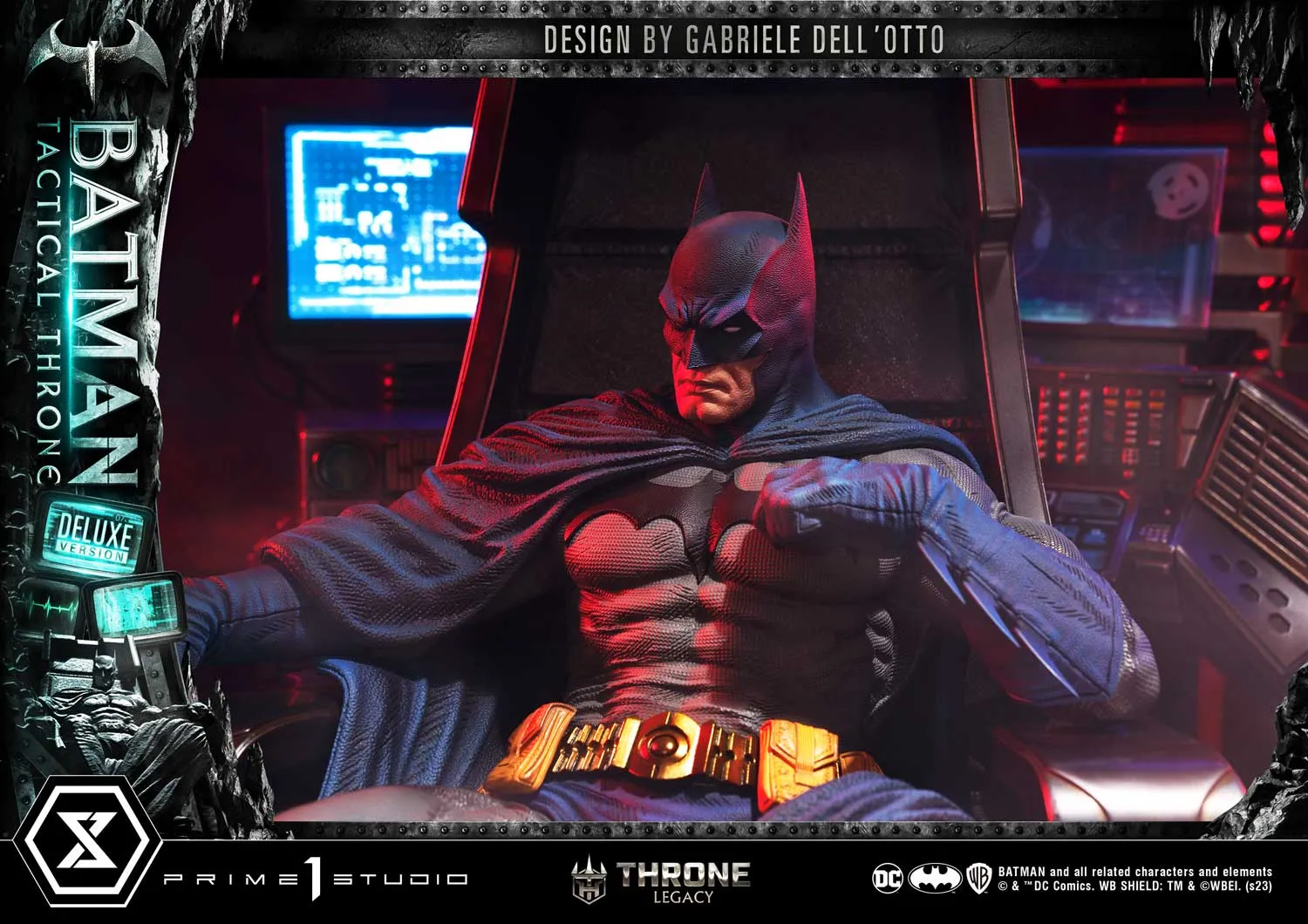 Batman Tactical Throne Deluxe Bonus Version