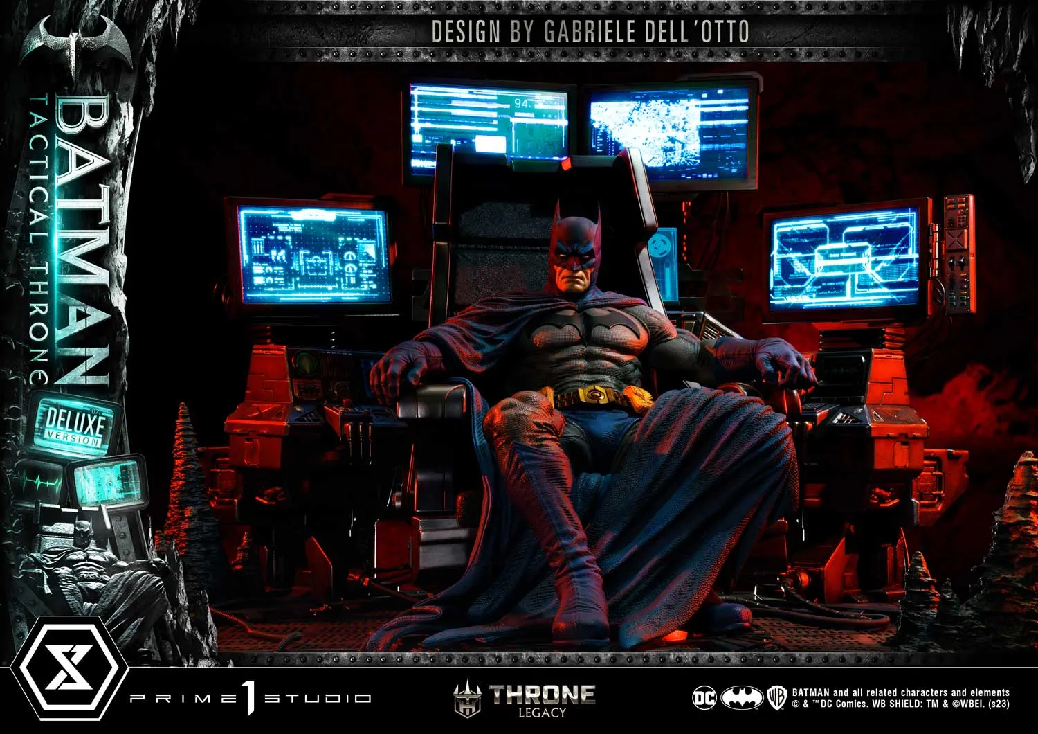 Batman Tactical Throne Deluxe Bonus Version