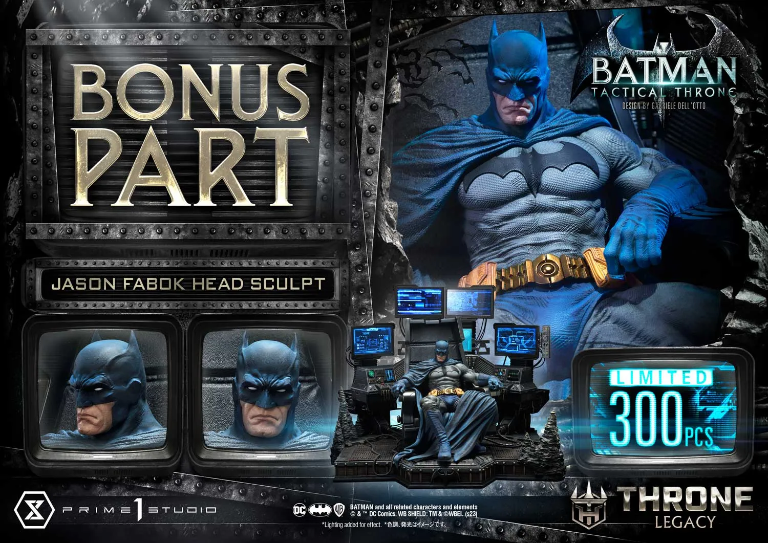 Batman Tactical Throne Deluxe Bonus Version