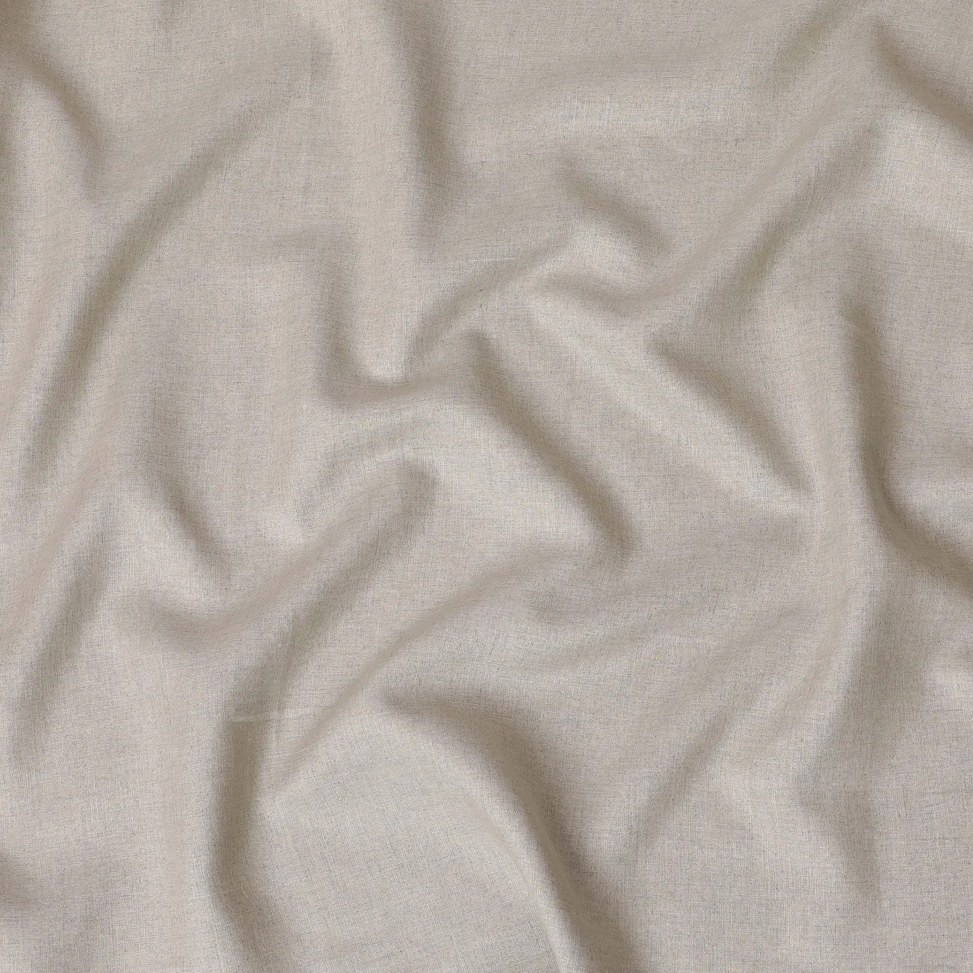 Beige Plain Premium pure linen fabric 60Lea-D15882