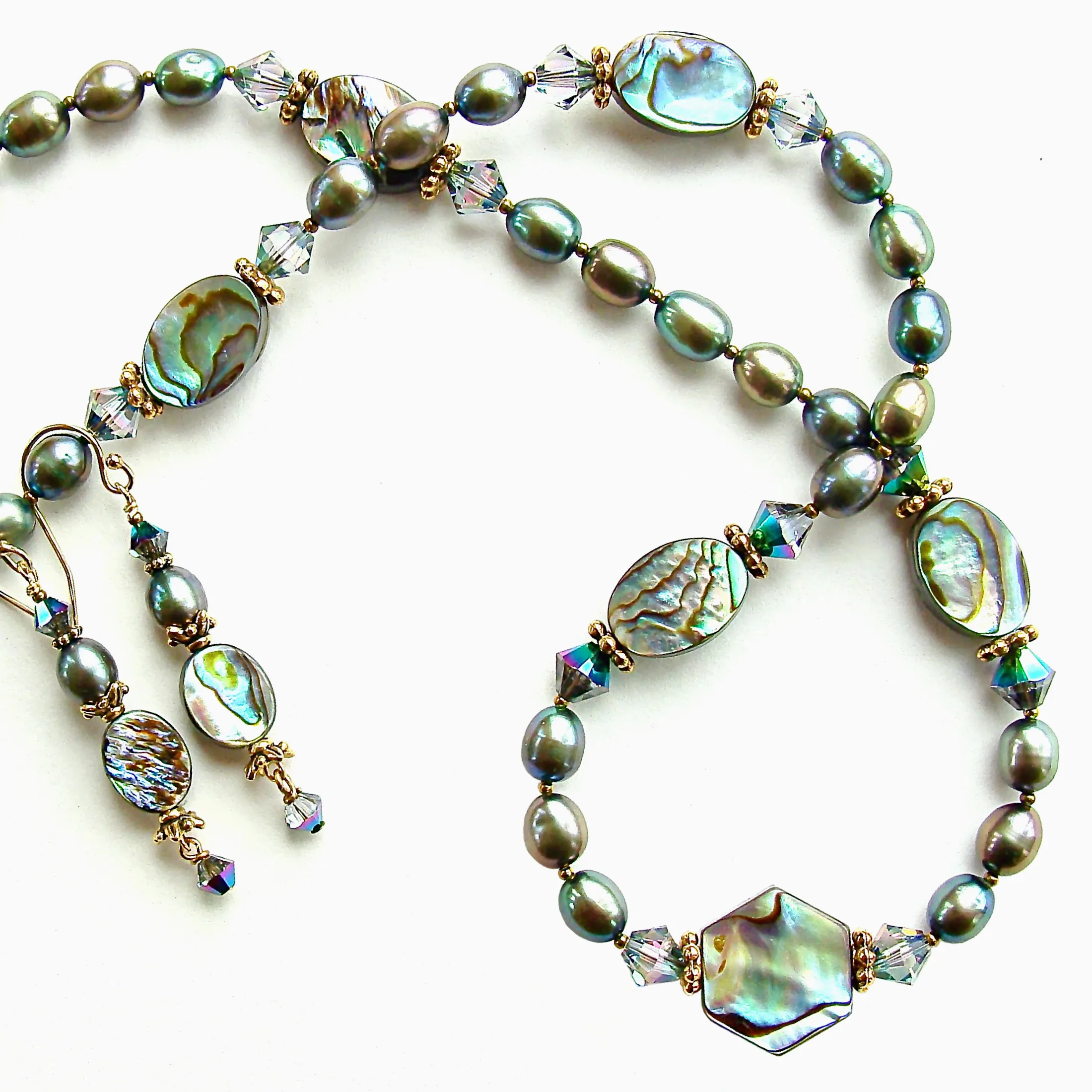 Belladonna: Abalone Shell Necklace Set