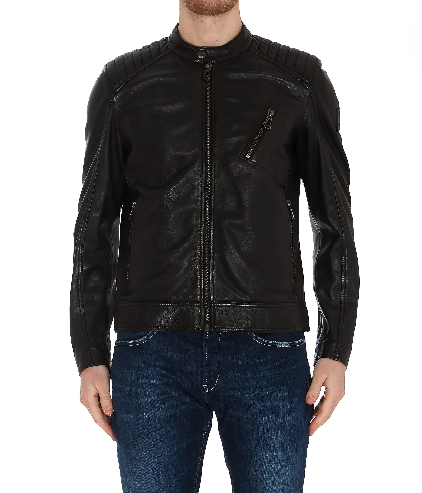 Belstaff V Racer 2.0 Biker Leather Jacket