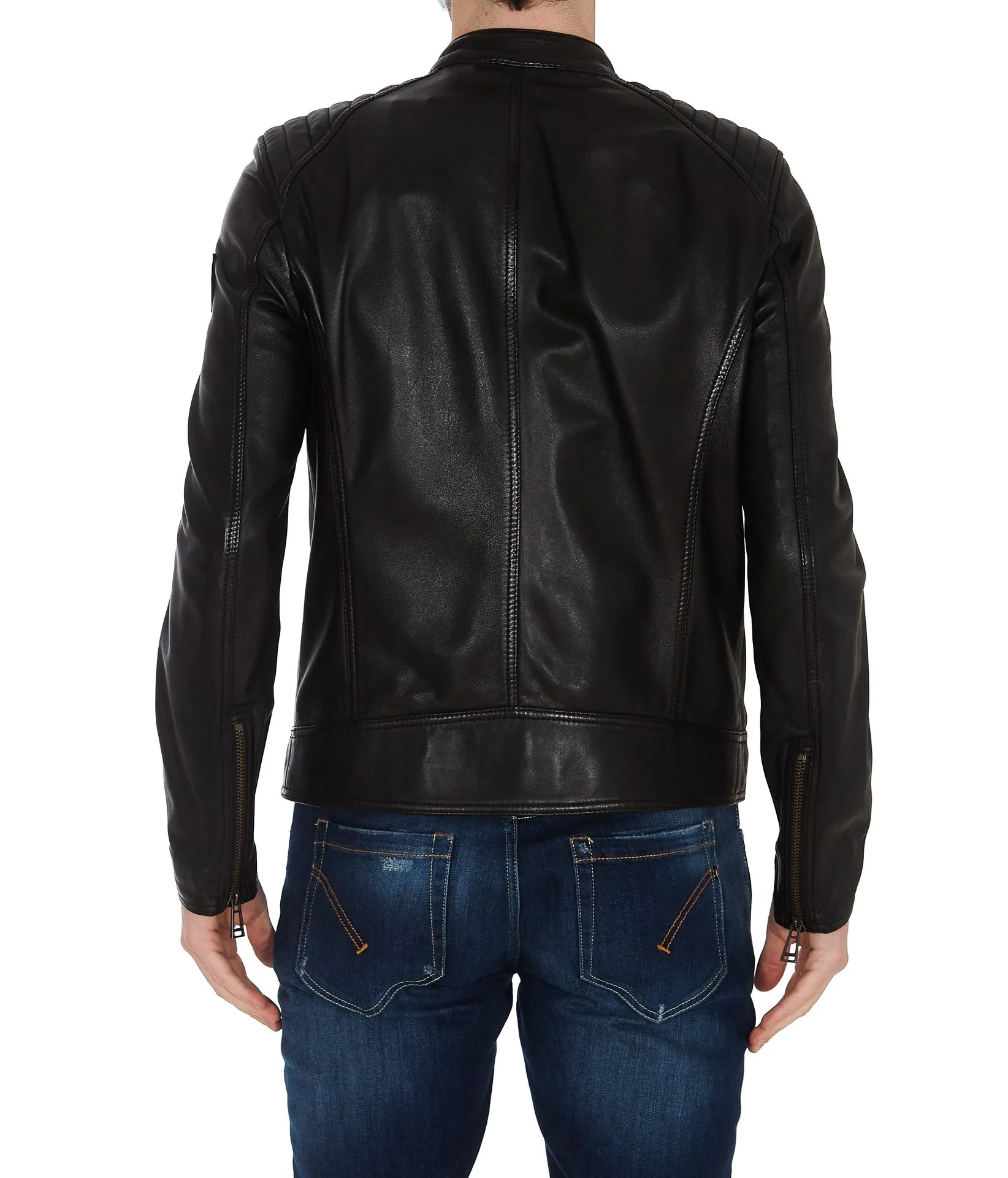 Belstaff V Racer 2.0 Biker Leather Jacket