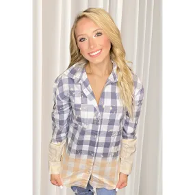 Bleach Bum Plaid Shirt