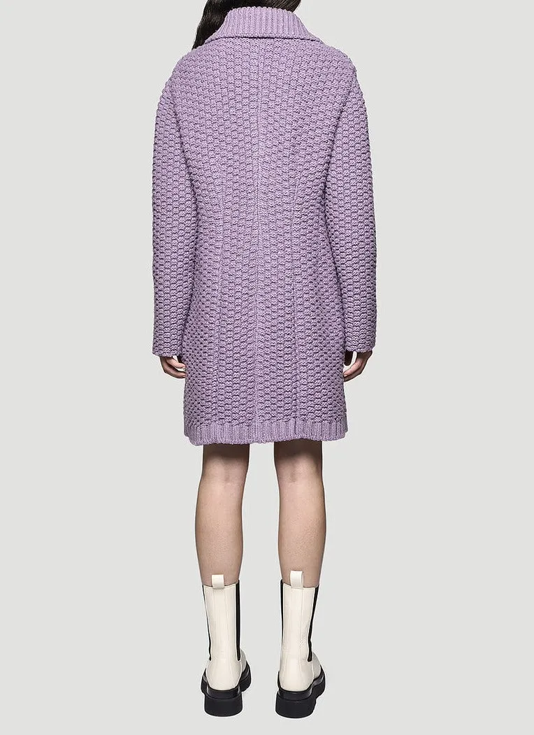 Bottega Veneta Textured Knitted Coat