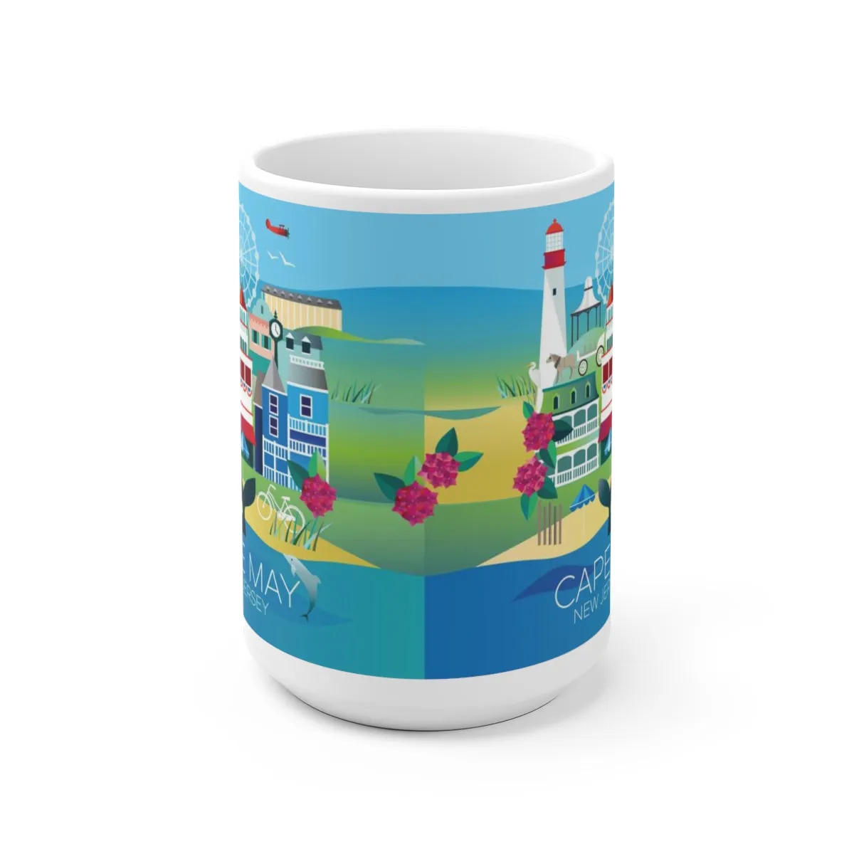 CAPE MAY 11 OZ OR 15 OZ CERAMIC MUG