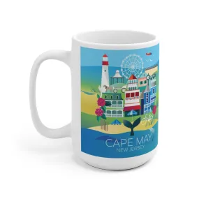 CAPE MAY 11 OZ OR 15 OZ CERAMIC MUG