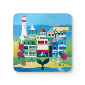 Cape May Corkwood Coaster Set