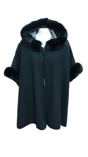 Cape with hood