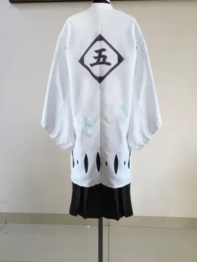 Captain Sosuke Aizen Shinigami Uniform Bleach Cosplay