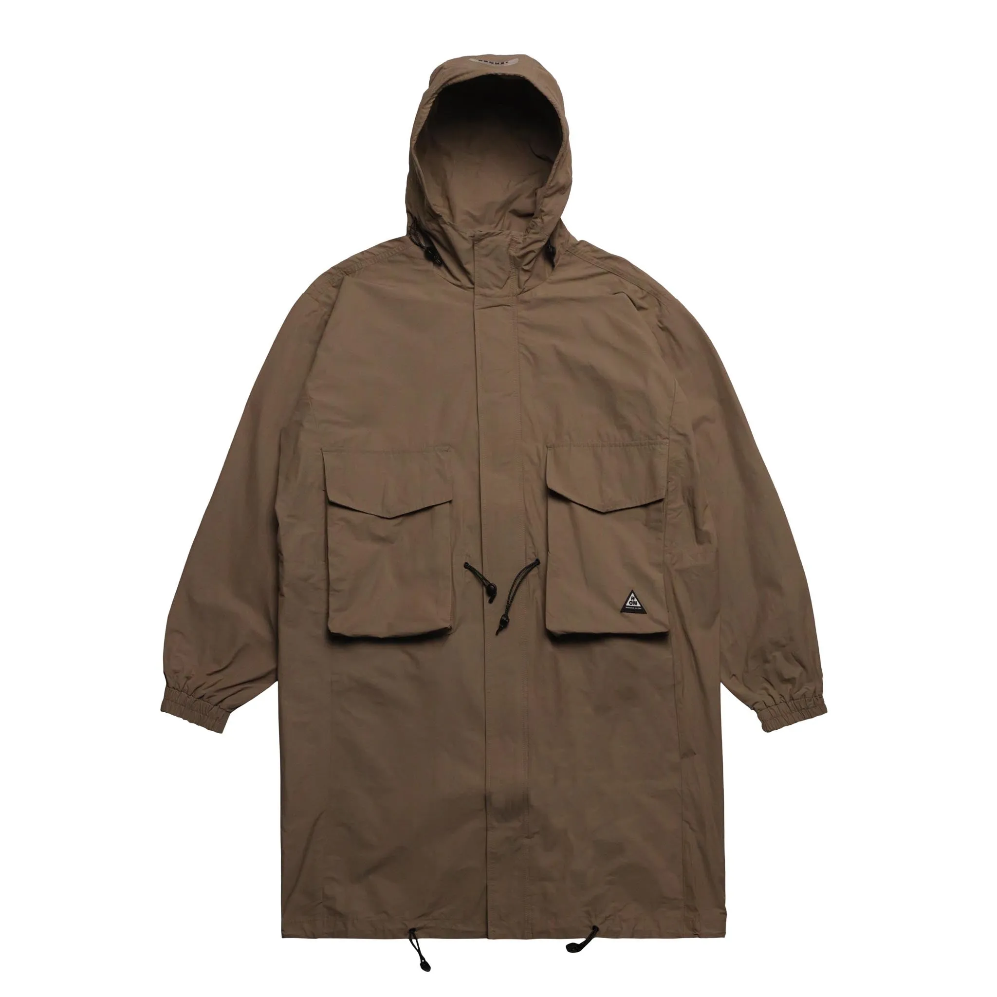 Cargo Pocket Trench Coat