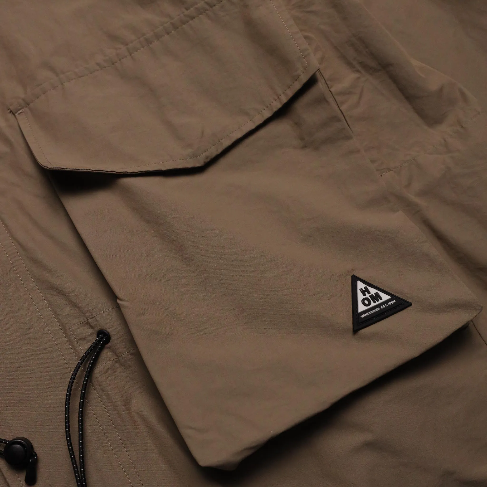 Cargo Pocket Trench Coat