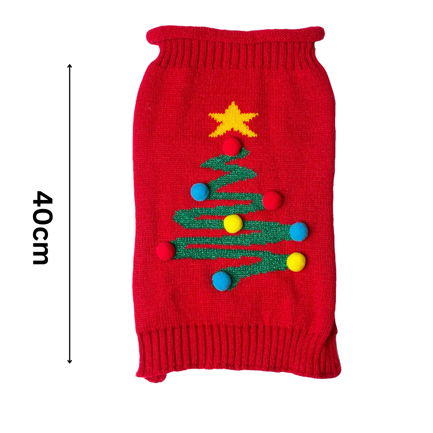 Christmas Tree Sweater | Festive Dog Jumper by Holly & Robin