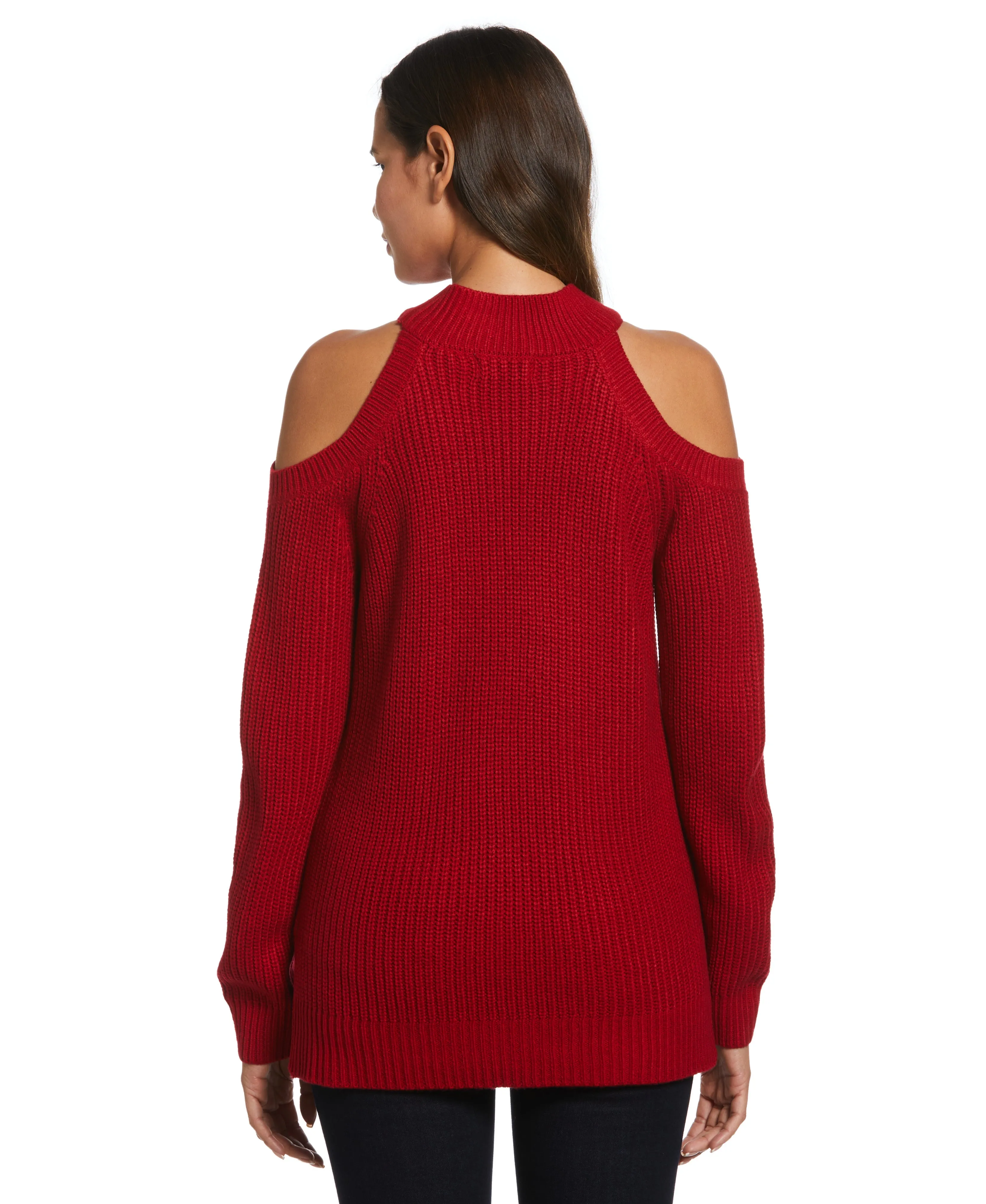 Cold Shoulder Sweater Tunic