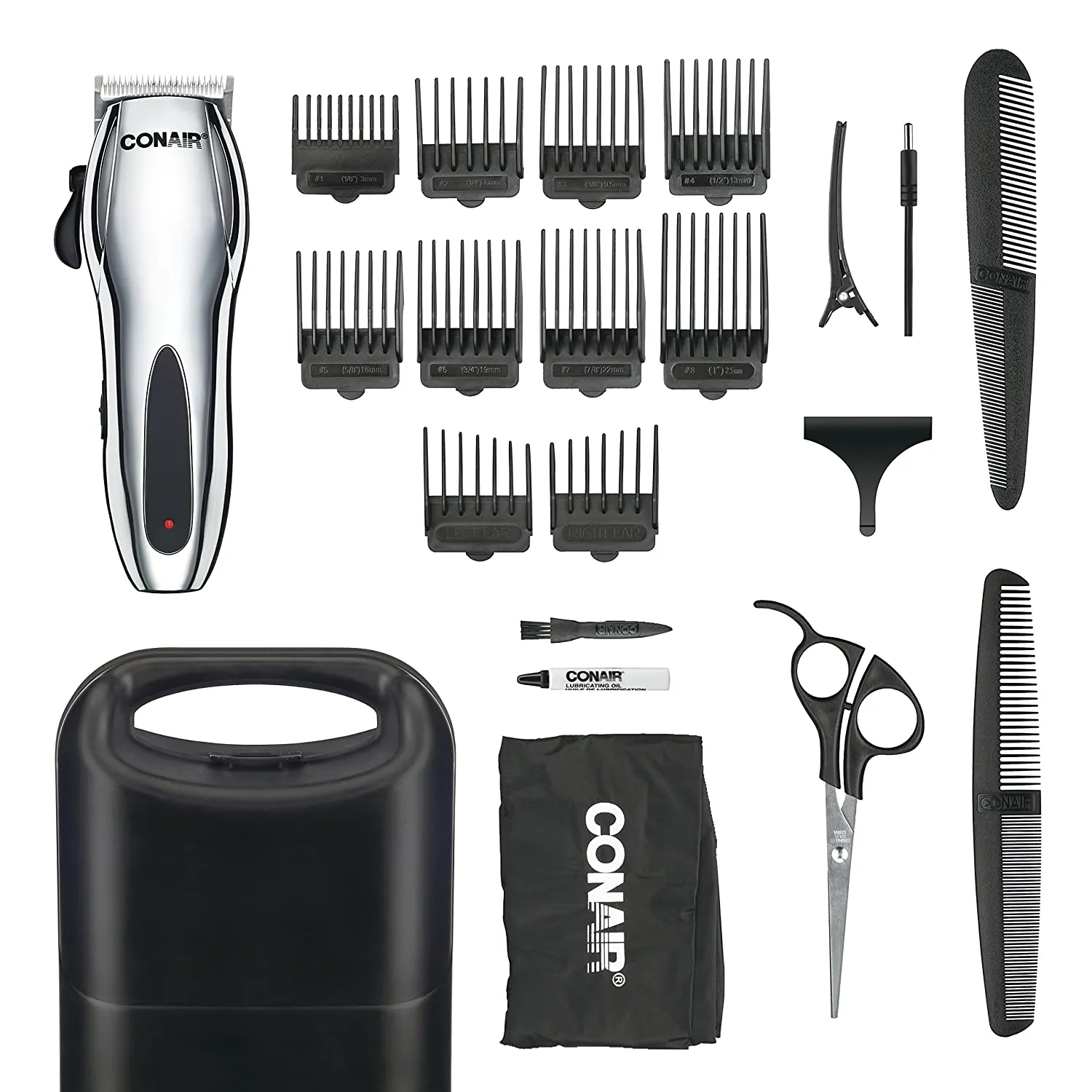 Cordless 22-piece Hair Clipper