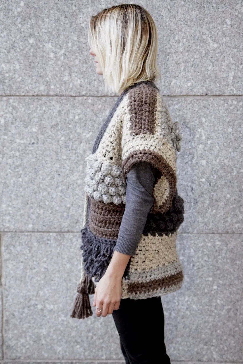 Crochet Kit - Sherpa Poncho