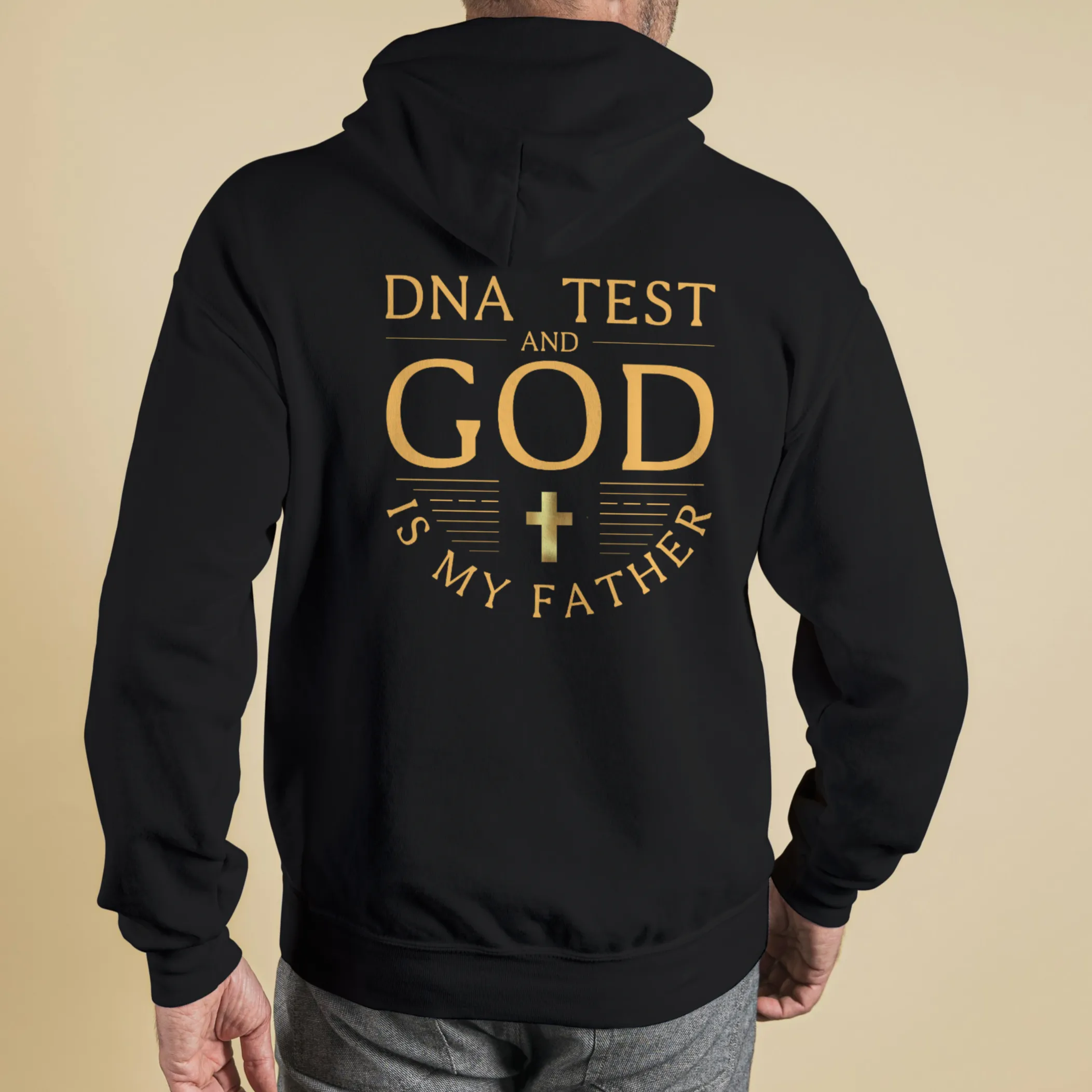 DNA Test and God Is My Father Zip-Up Hoodie