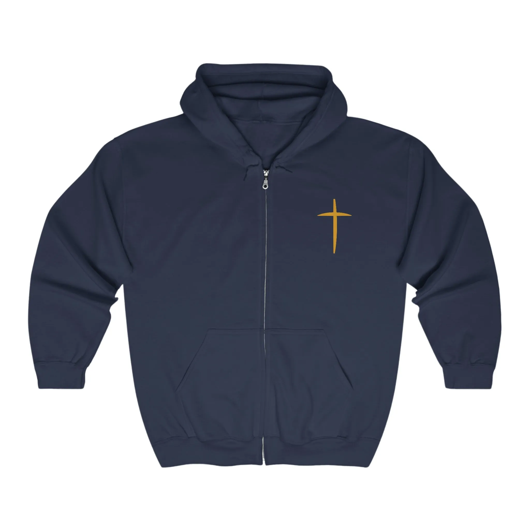 DNA Test and God Is My Father Zip-Up Hoodie