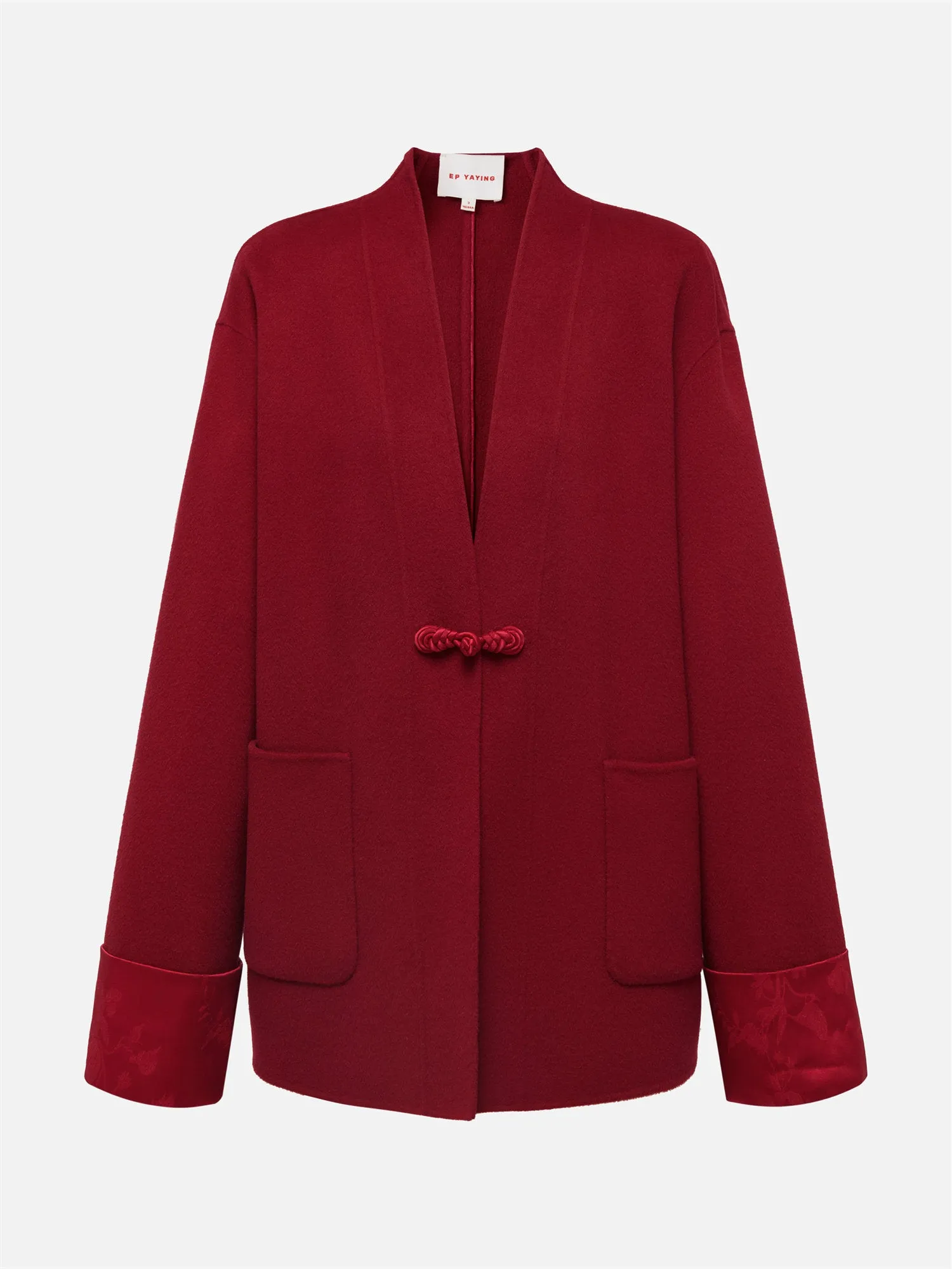 EP YAYING Double-Sided Wool Coat