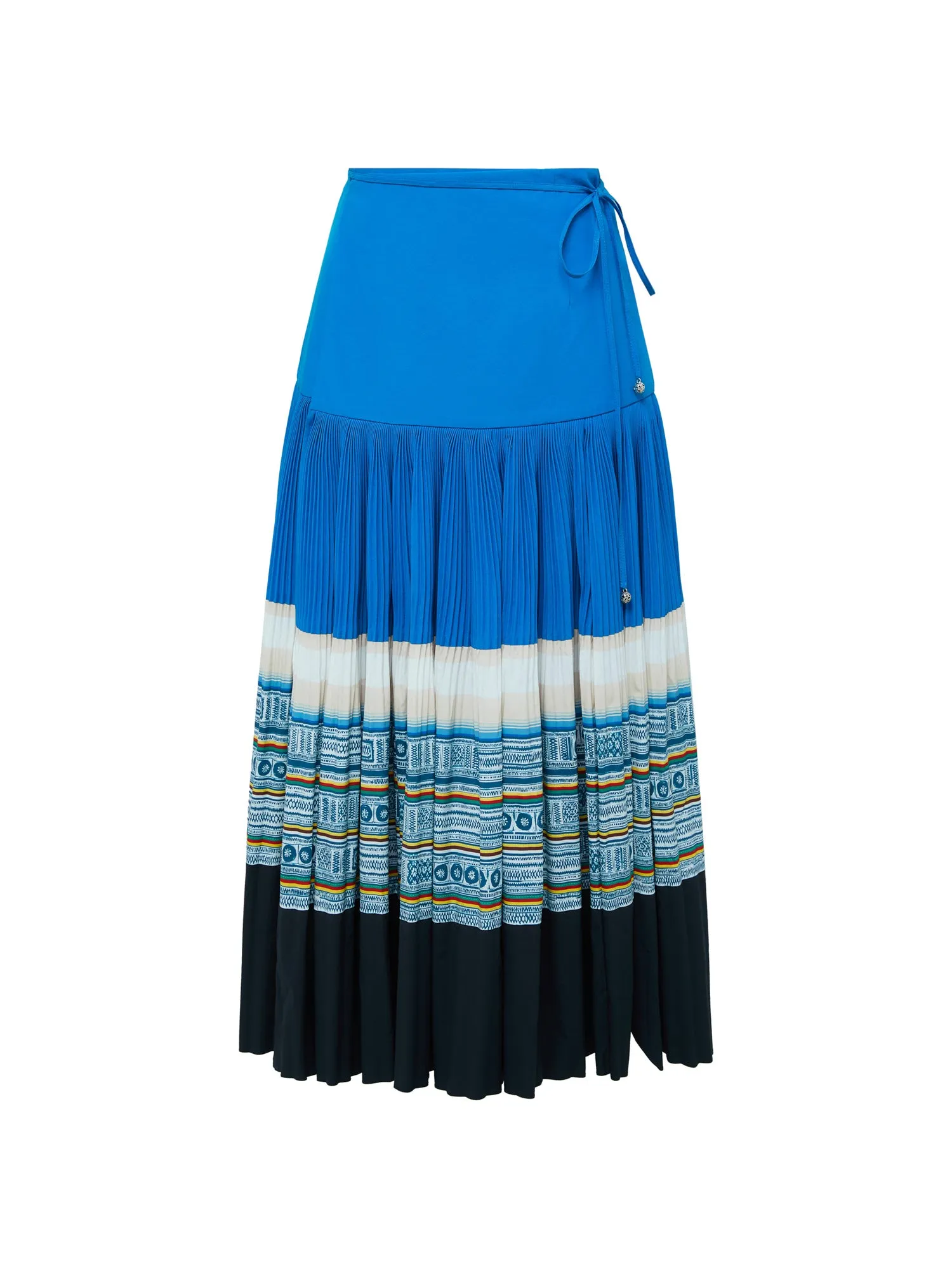 EP YAYING Gradient Pleated Skirt