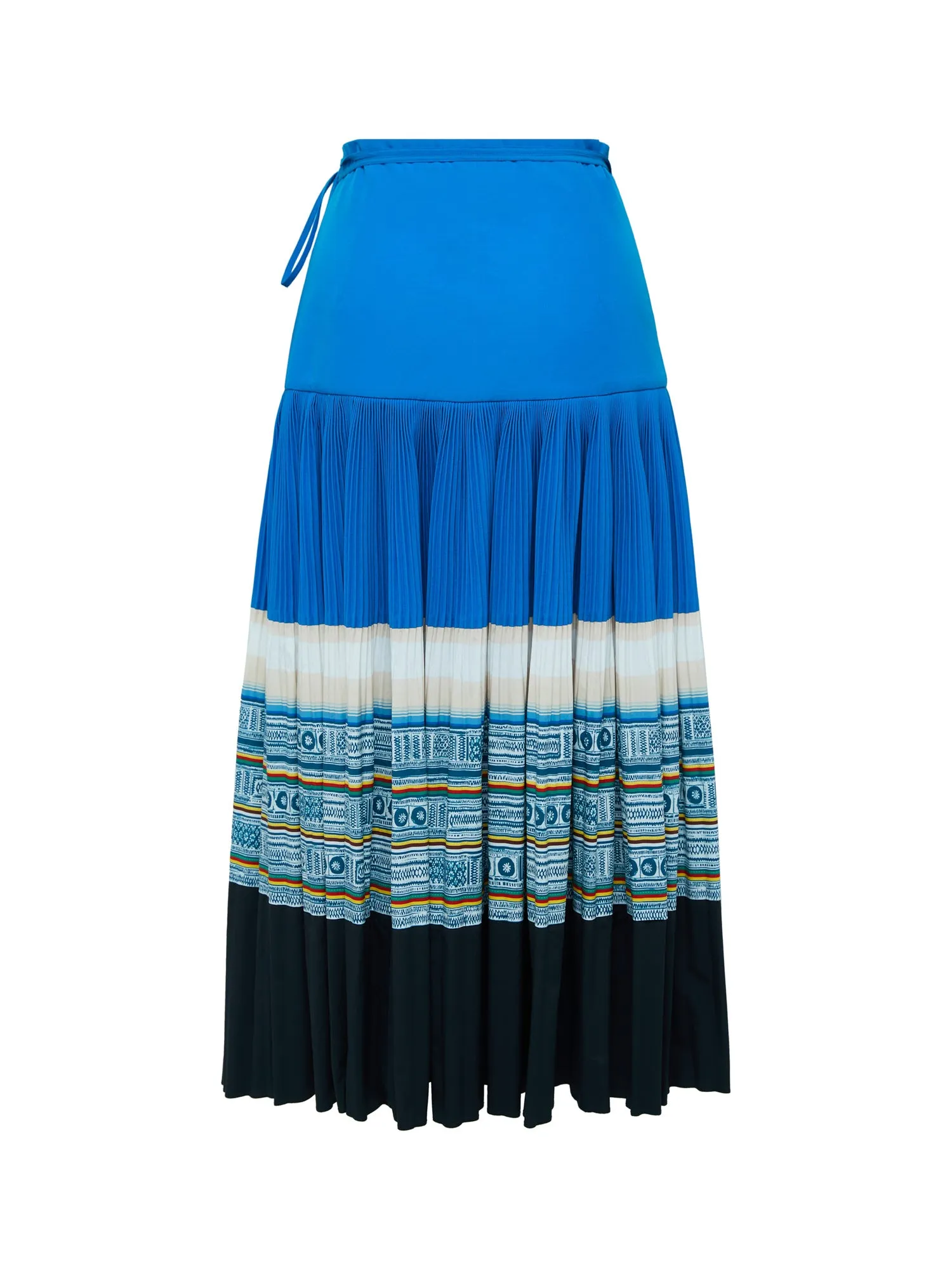 EP YAYING Gradient Pleated Skirt