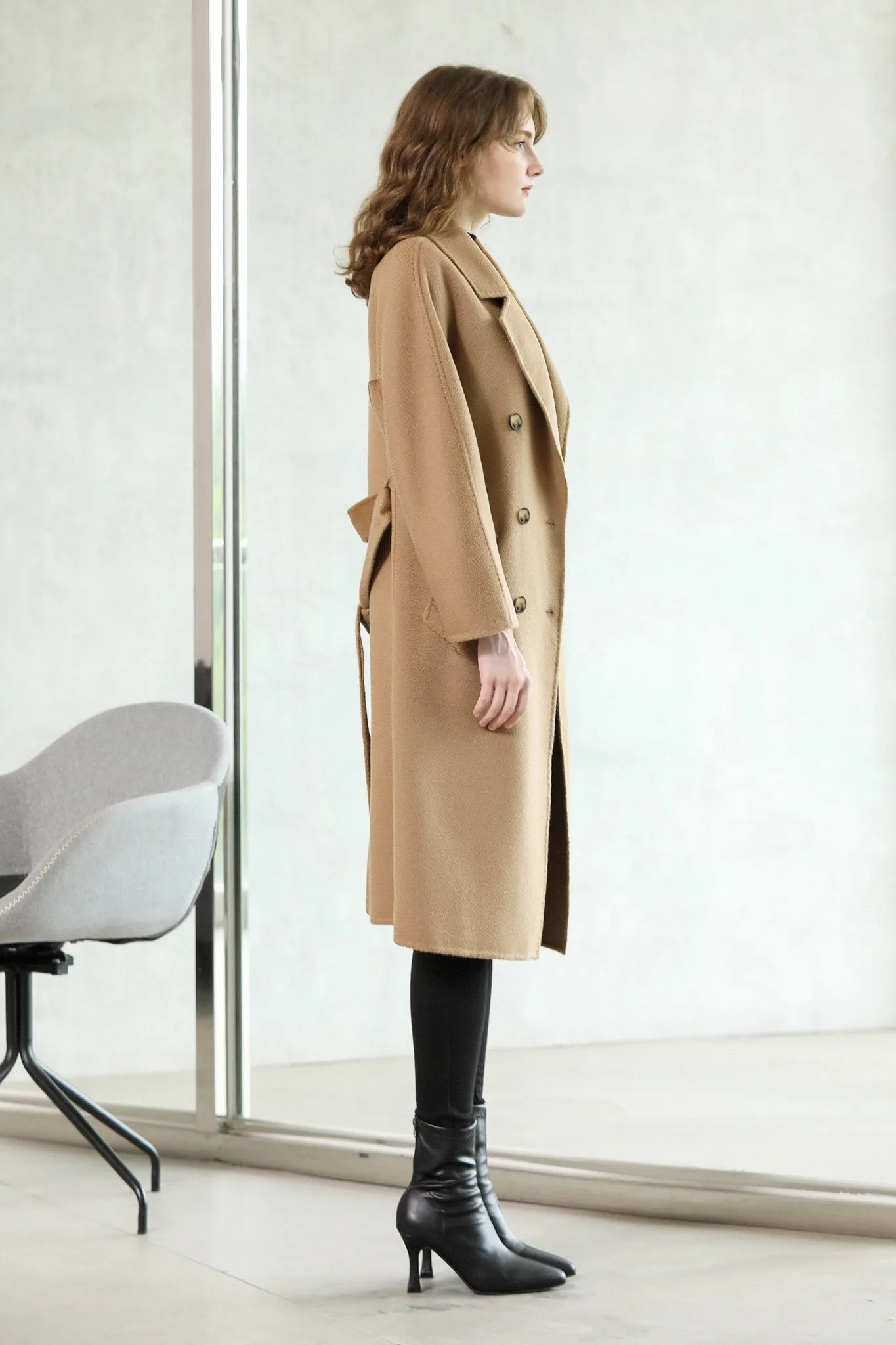 Fangyan | Eolia Double Breasted Wool Coat