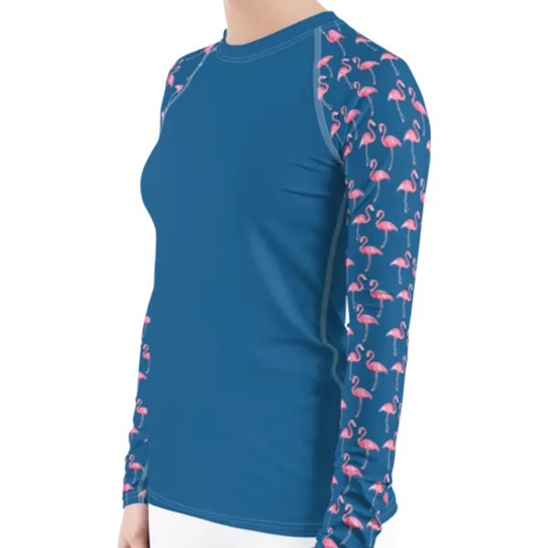 Flamingo Women's Rash Guard (Warehouse)