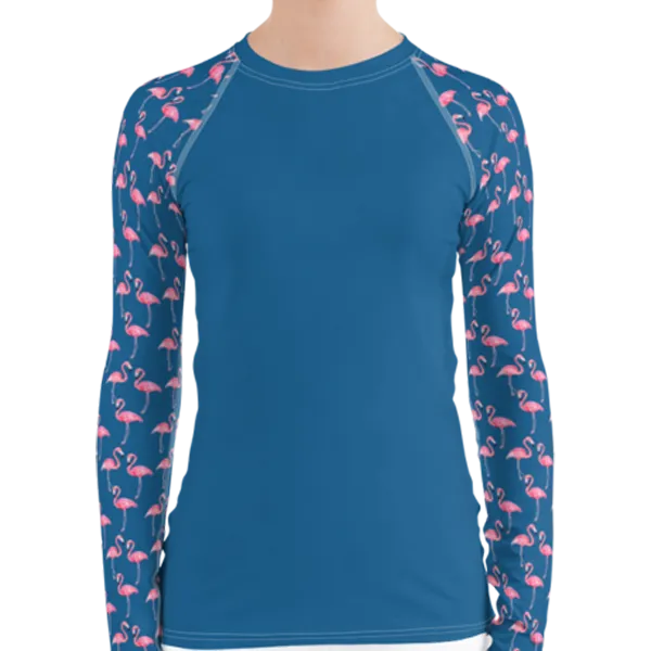 Flamingo Women's Rash Guard (Warehouse)