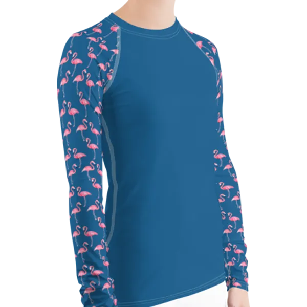 Flamingo Women's Rash Guard (Warehouse)