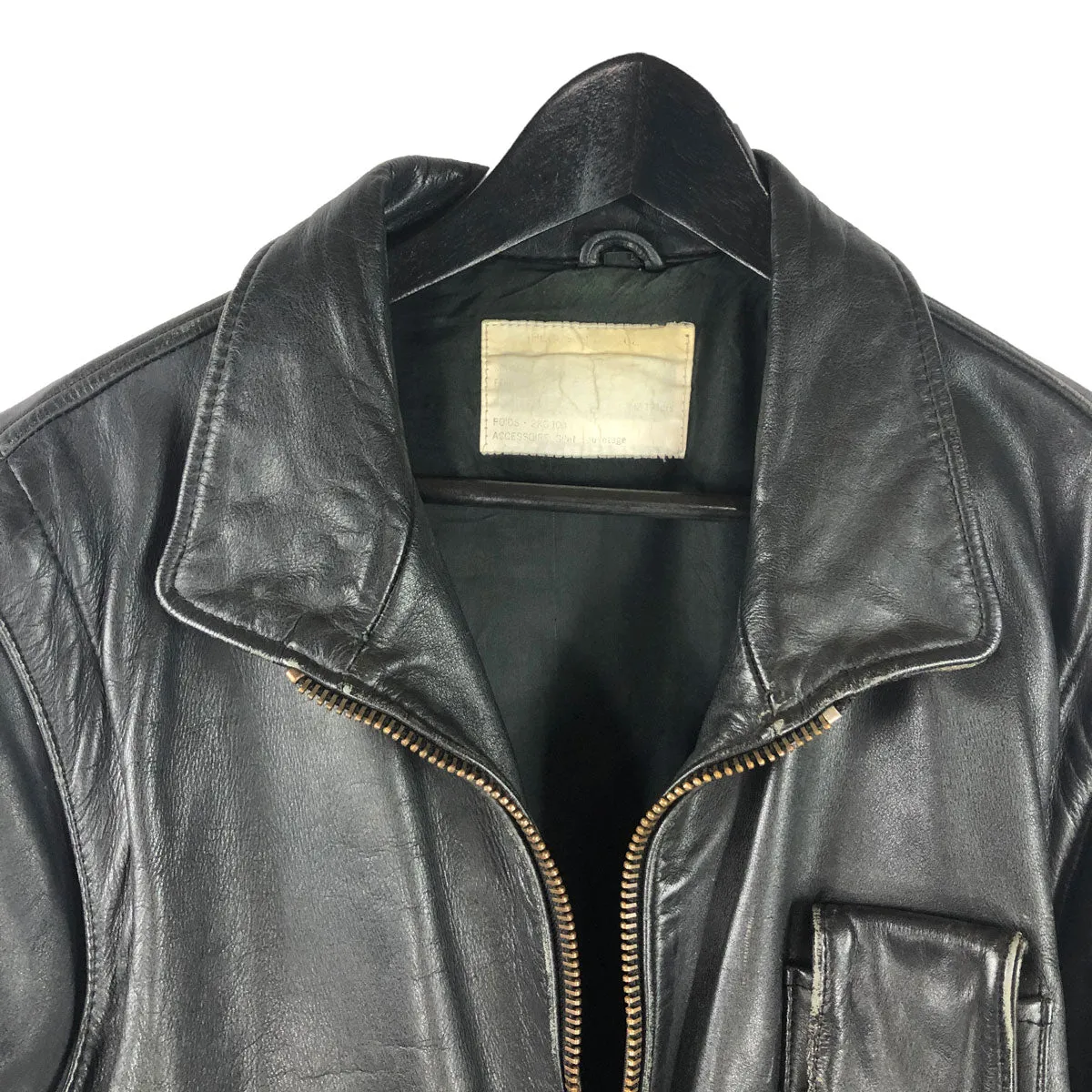 French Air Force K6 Heavy Leather Flight Jacket