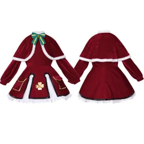 Genshin Impact Klee Christmas Outfits Party Carnival Halloween Cosplay Costume