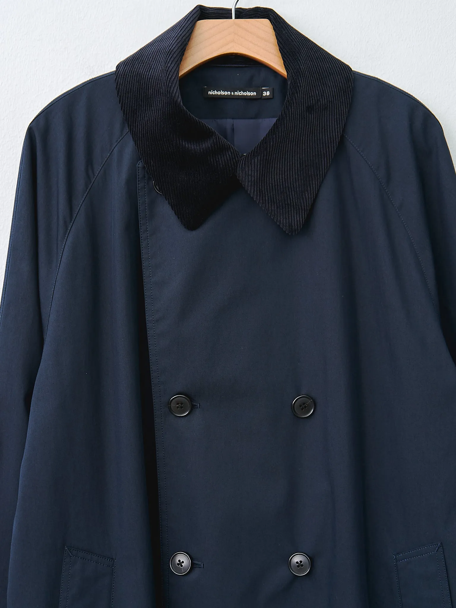 Gentle Coat - Navy/Navy