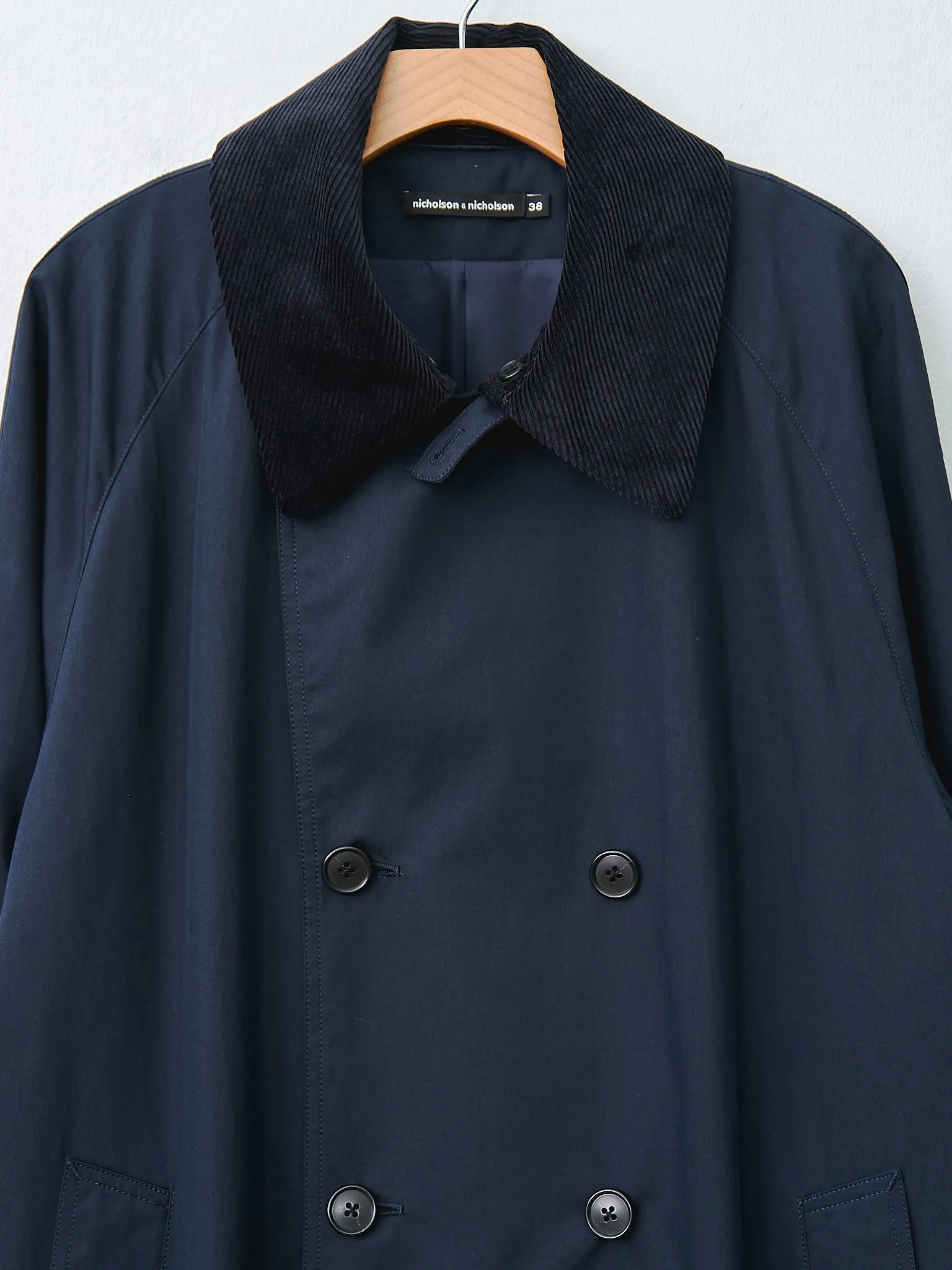 Gentle Coat - Navy/Navy