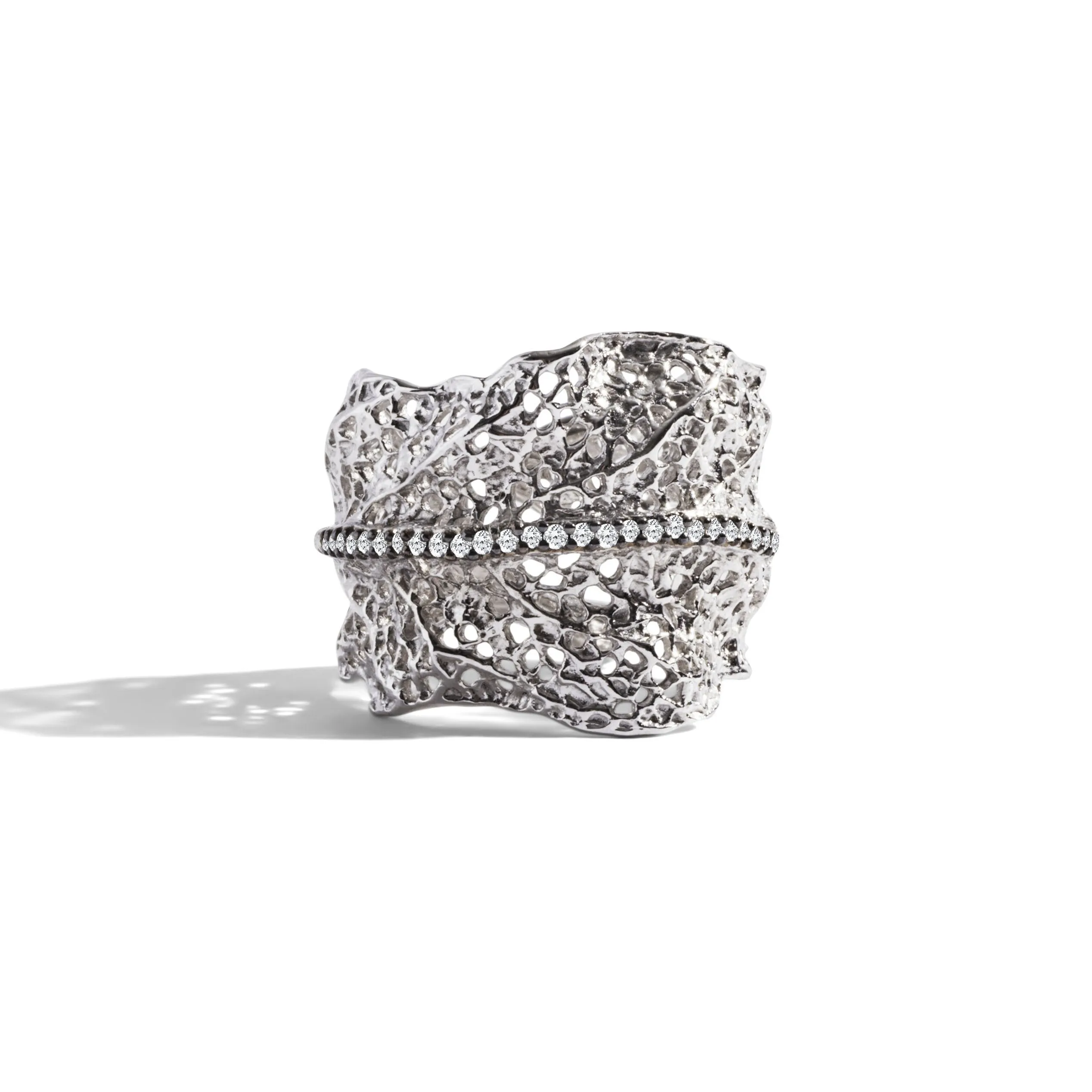 Gooseberry Ring with Diamonds