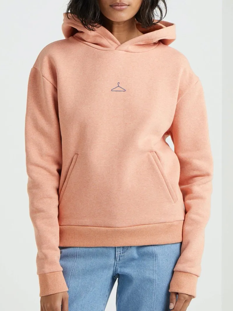 Hang on peach hoodie