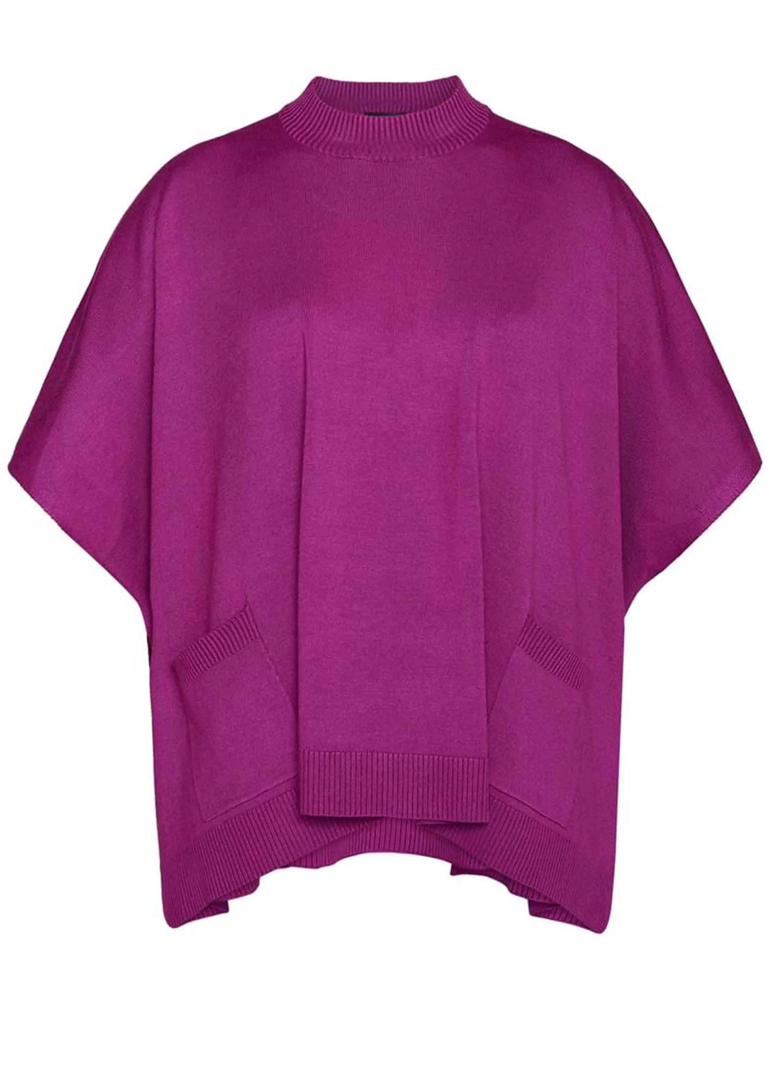 Hetty Fine Knit Poncho