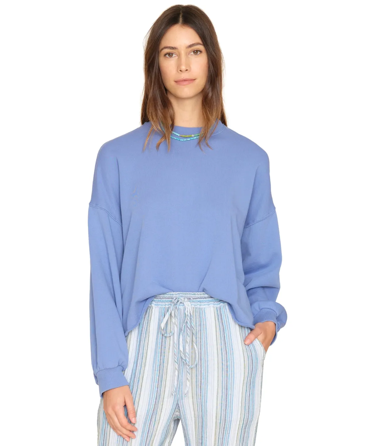 Honor Sweatshirt- Cape Blue