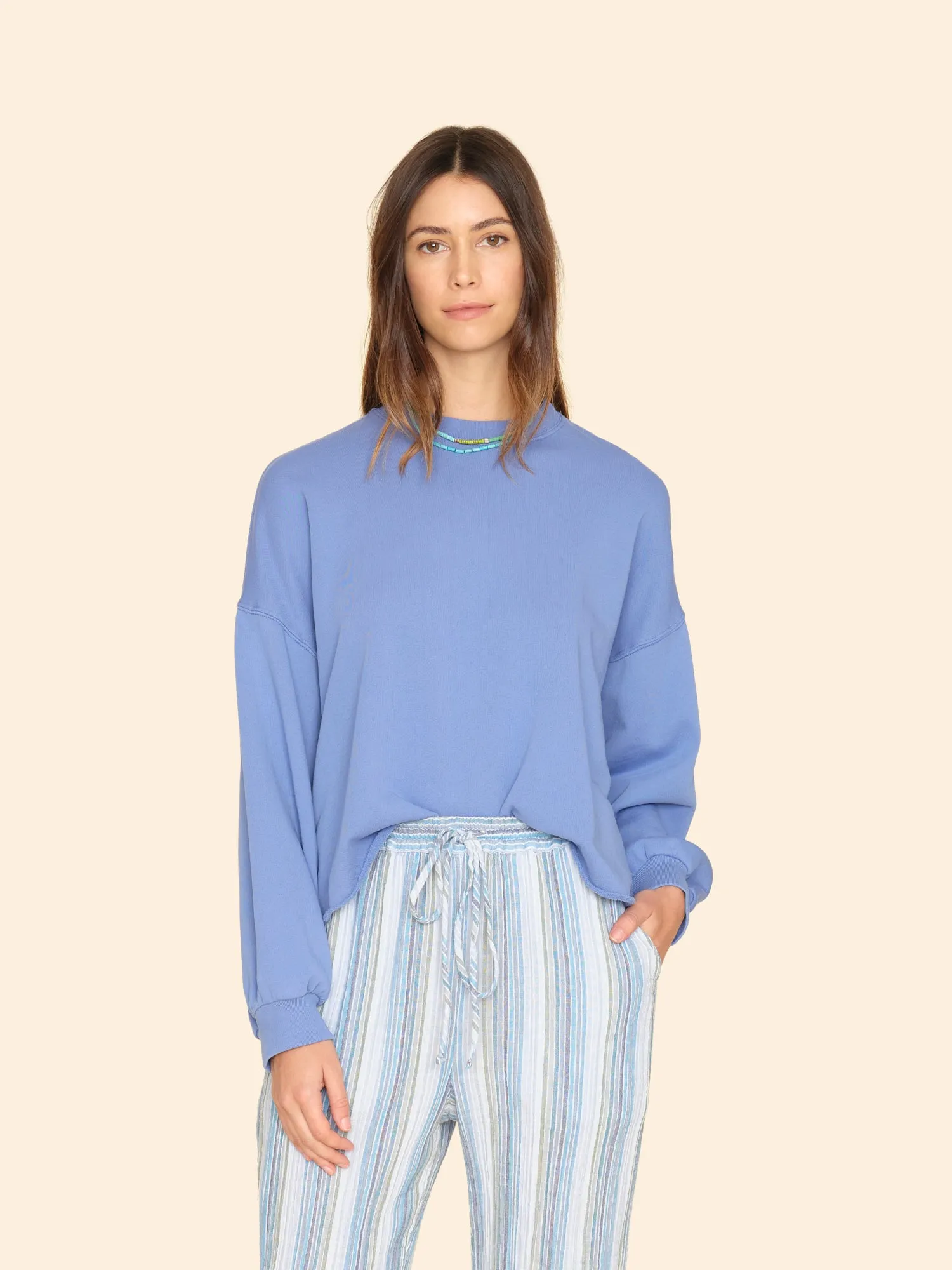 Honor Sweatshirt- Cape Blue